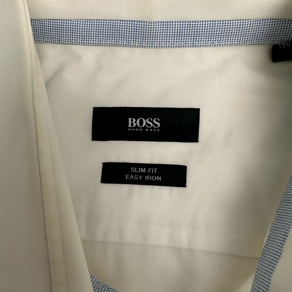 Hugo Boss White Button Down Dress Shirt - Picture 5 of 6